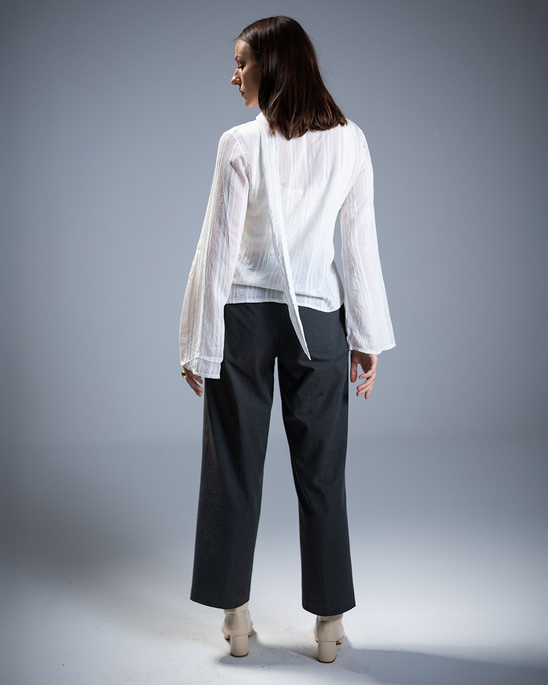 The Écharpe Blouse (White)