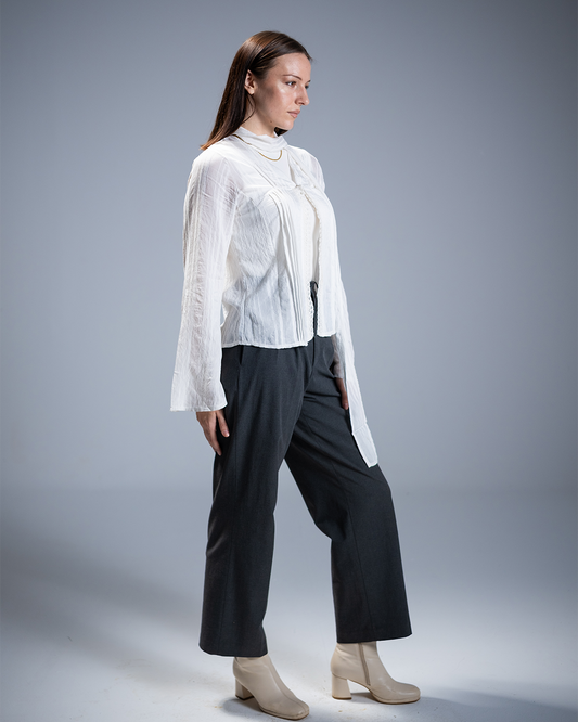 The Écharpe Blouse (White)