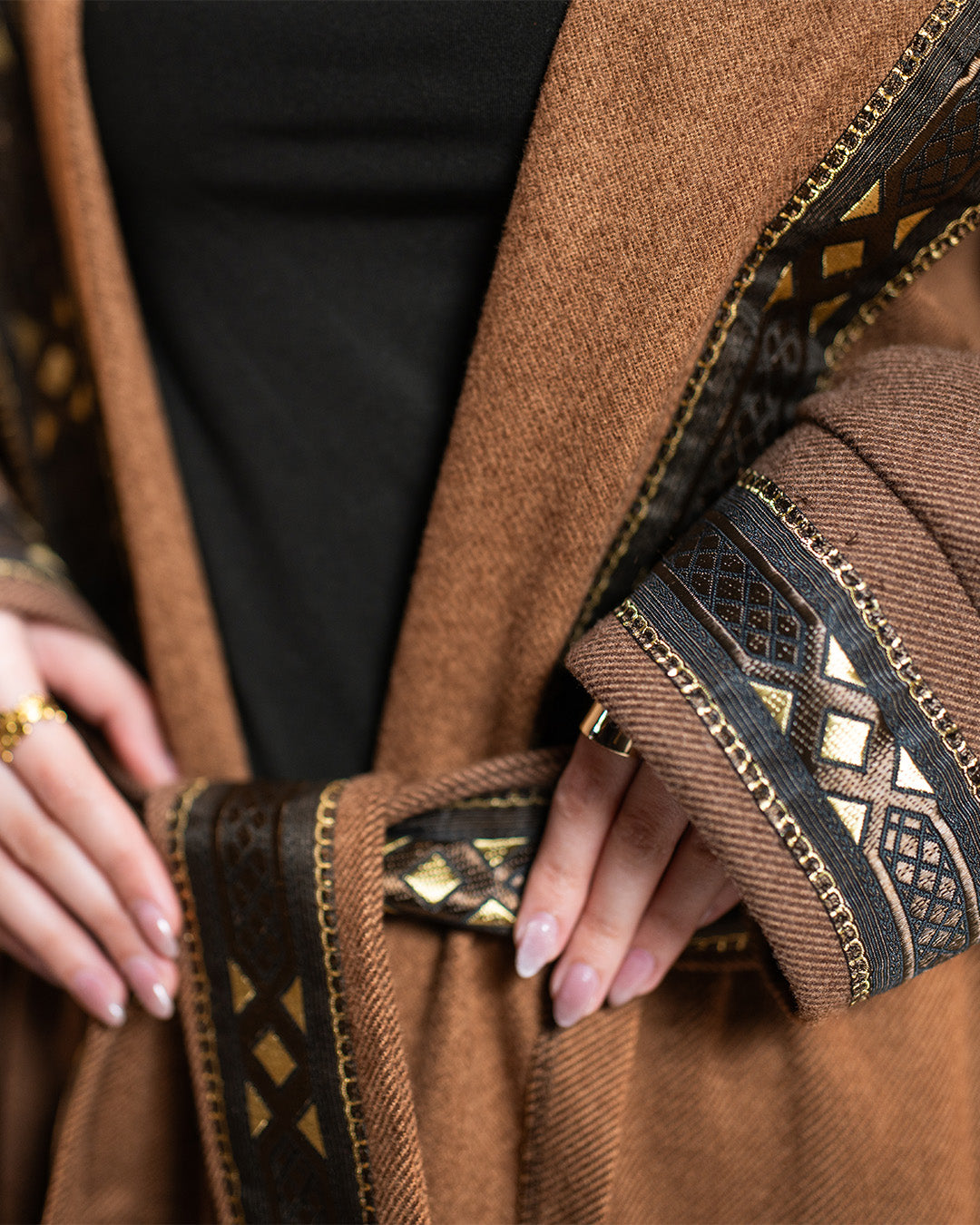 The Alaya Kaftans - Brown