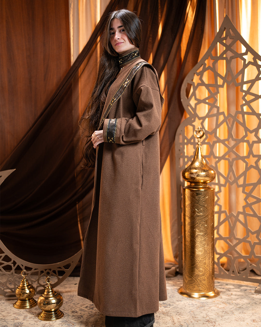 The Alaya Kaftans - Brown
