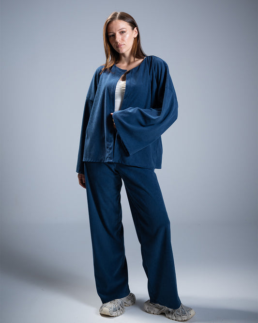 The Lazy Set Top (Deep Navy)