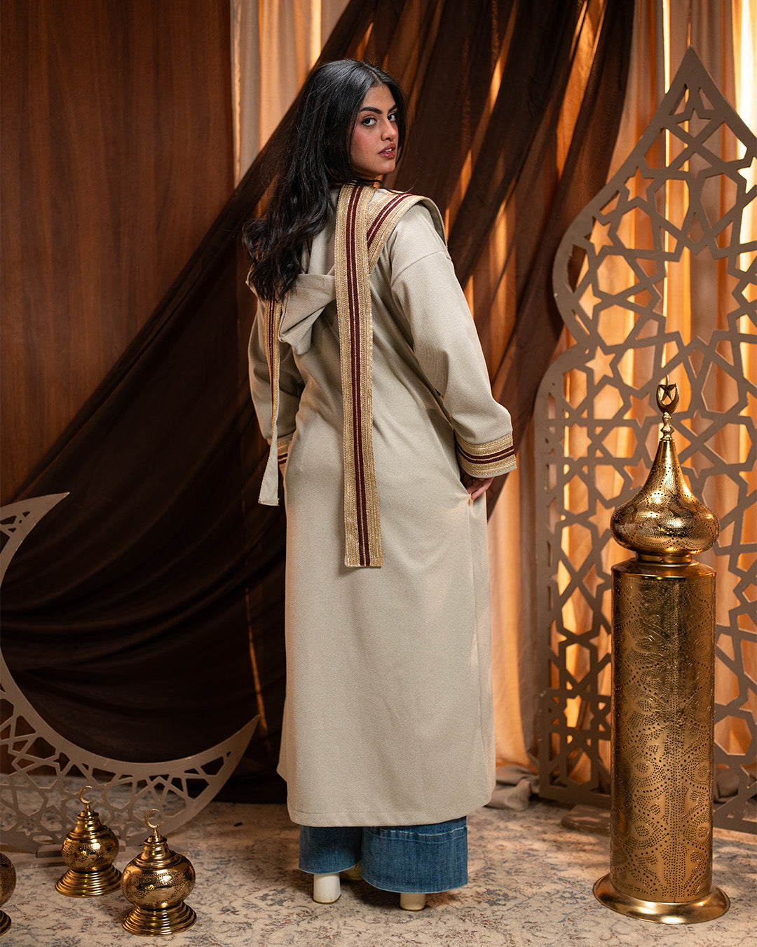 The Alaya Kaftans - Beige