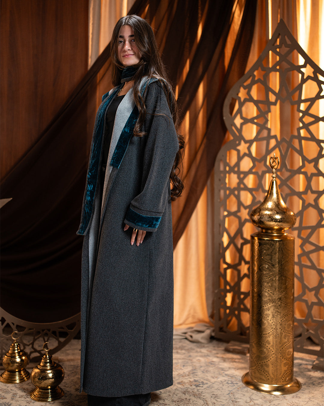 The Alaya Kaftans - Gray